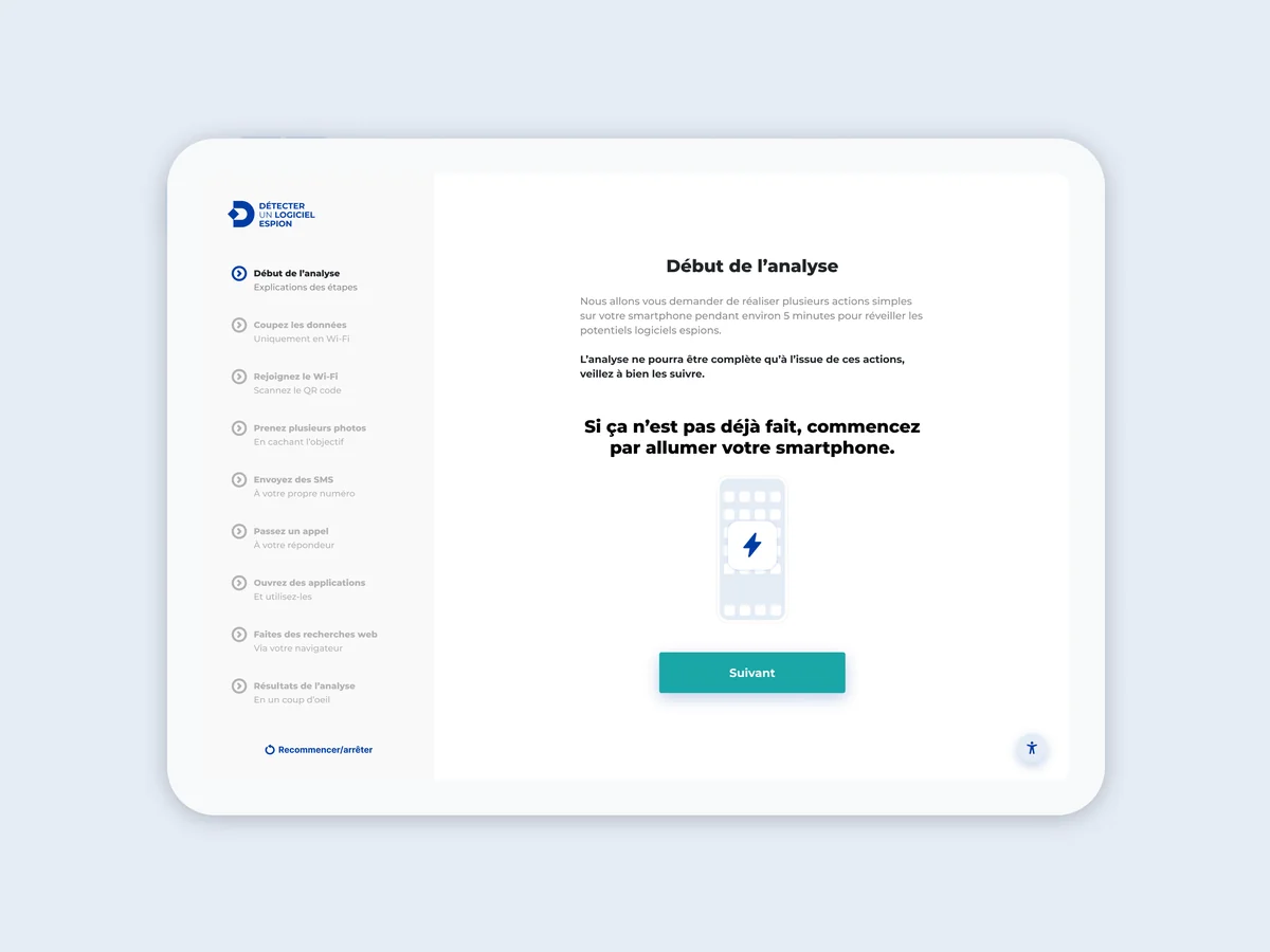 La Poste : design d'app tablette